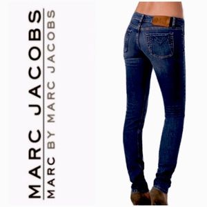 Marc Jacobs • Chrissie Dark Wash Skinny Jeans